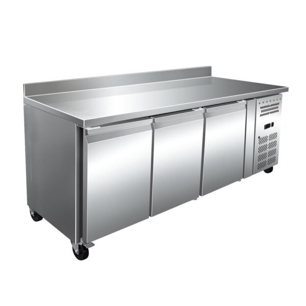 Mesa Refrigerada Snack Acero Inoxidable 3 Puertas 1795x600x960h mm